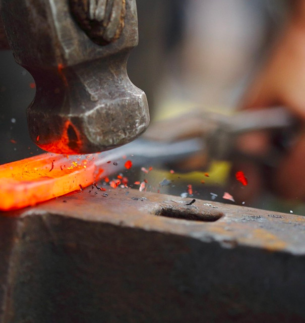 The forge, where you can learn about past professions in the Ardennes.