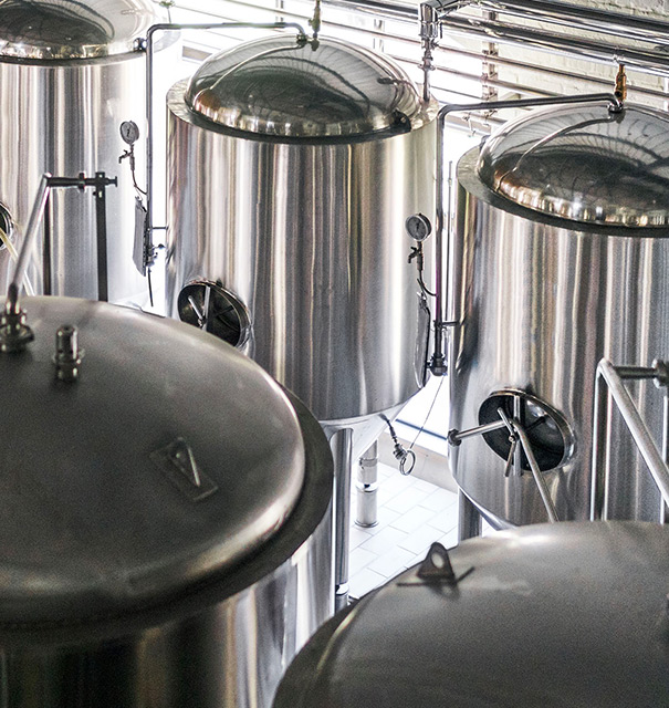 The brewery, where you can find out about local traditions and know-how